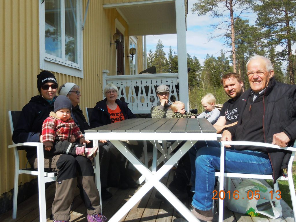 Fr.v. Anna Persson, Asta Johansson, Karin Persson (ordf), Mikael Lundmark, Jerry Olofsson, Jan-Erik Pettersson (Saknas gör Maria Persson.