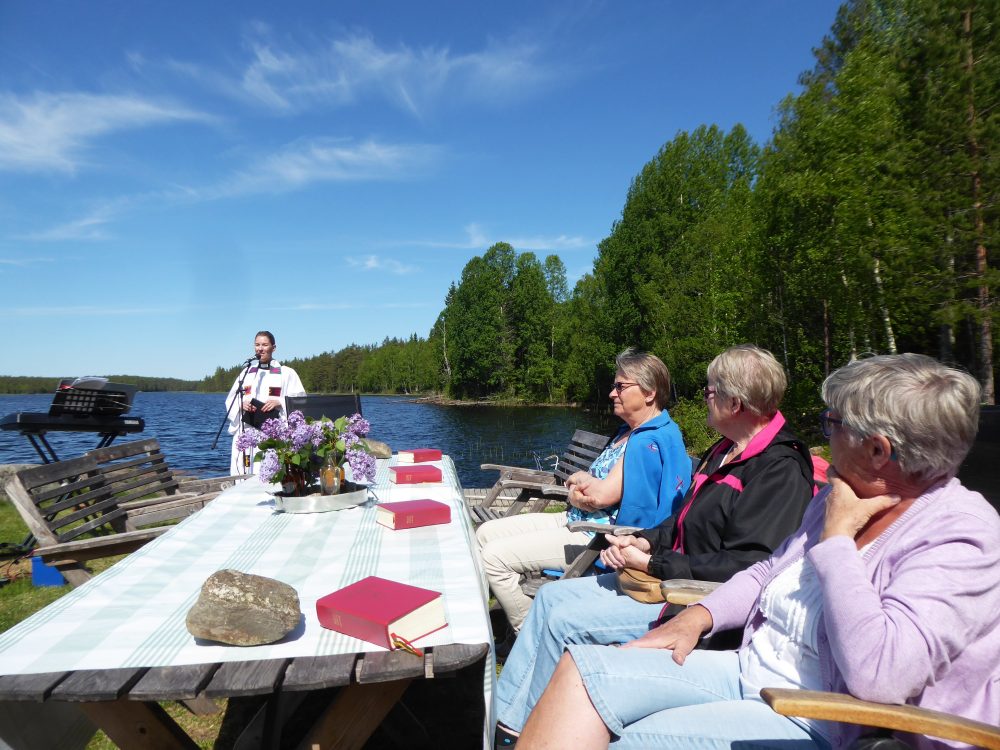 Vårgudstjänst Sara P, Karin O, Eva B, Asta J